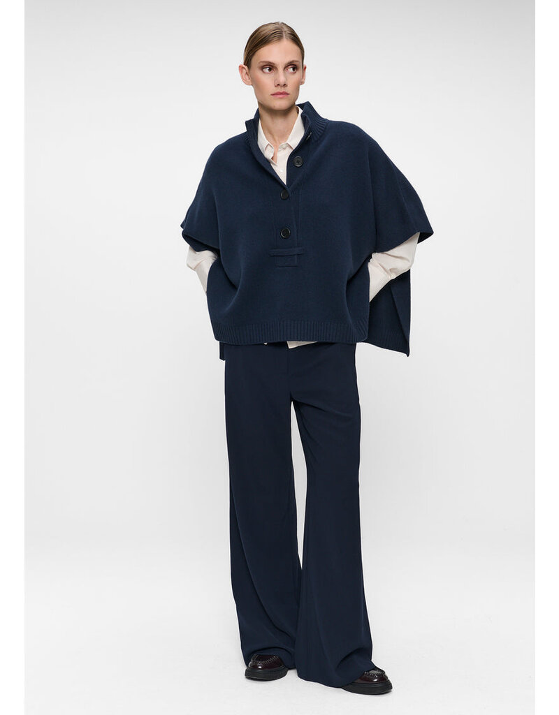 Zenggi Japanese crepe micky wide leg pants