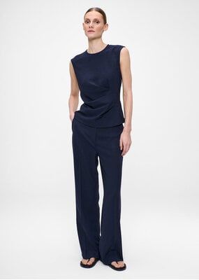 Zenggi Japanese crepe Kay Pants