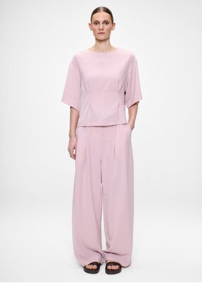 Zenggi Japanese crepe Tee Top