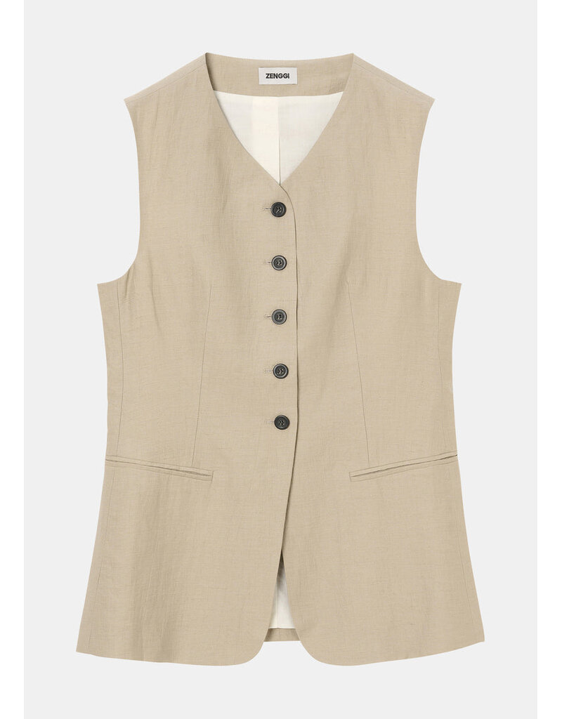 Zenggi Light Linen Mix gilet