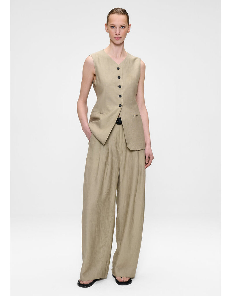 Zenggi Light Linen Mix Jade pants