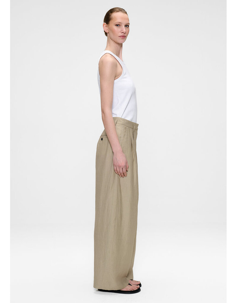 Zenggi Light Linen Mix Jade pants