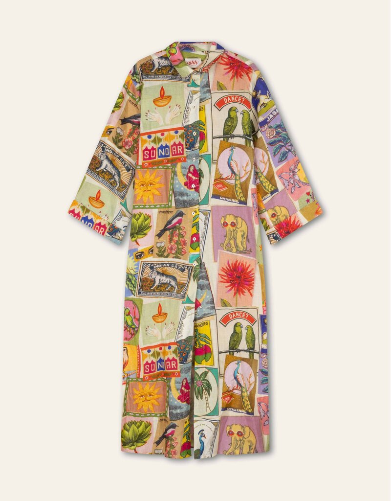 Oilily Deepali 3/4 sleeves dress