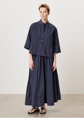 Travel Dress SILKY PARACHUTE NYLON SHIRT