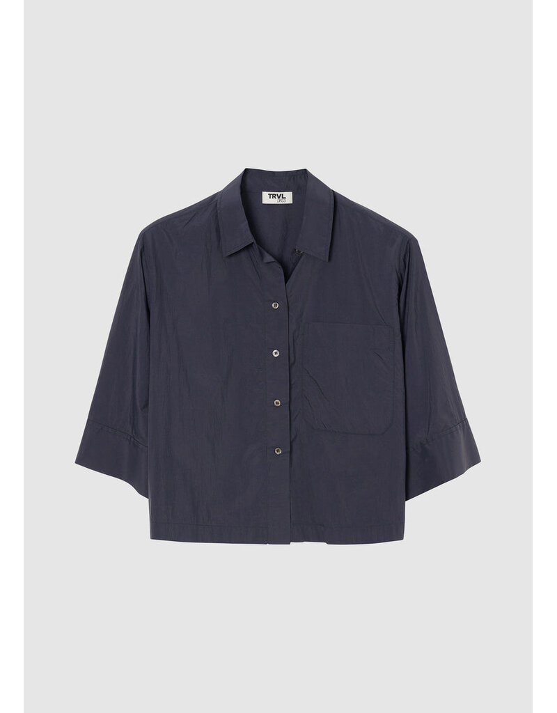 Travel Dress SILKY PARACHUTE NYLON SHIRT
