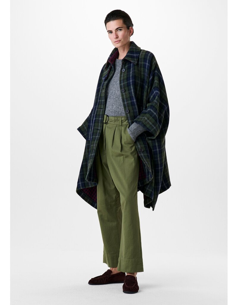 Zenggi Double Face Cape-Coat