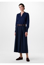 Zenggi Cot cashmere long sleeve polo
