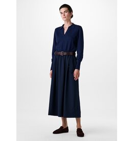 Zenggi Cot cashmere long sleeve polo