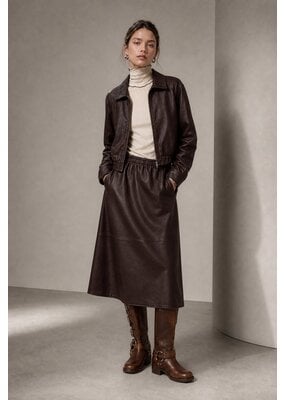 JL Company Elle eco leather skirt