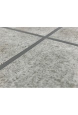 Elastic polymer joint with a cement look