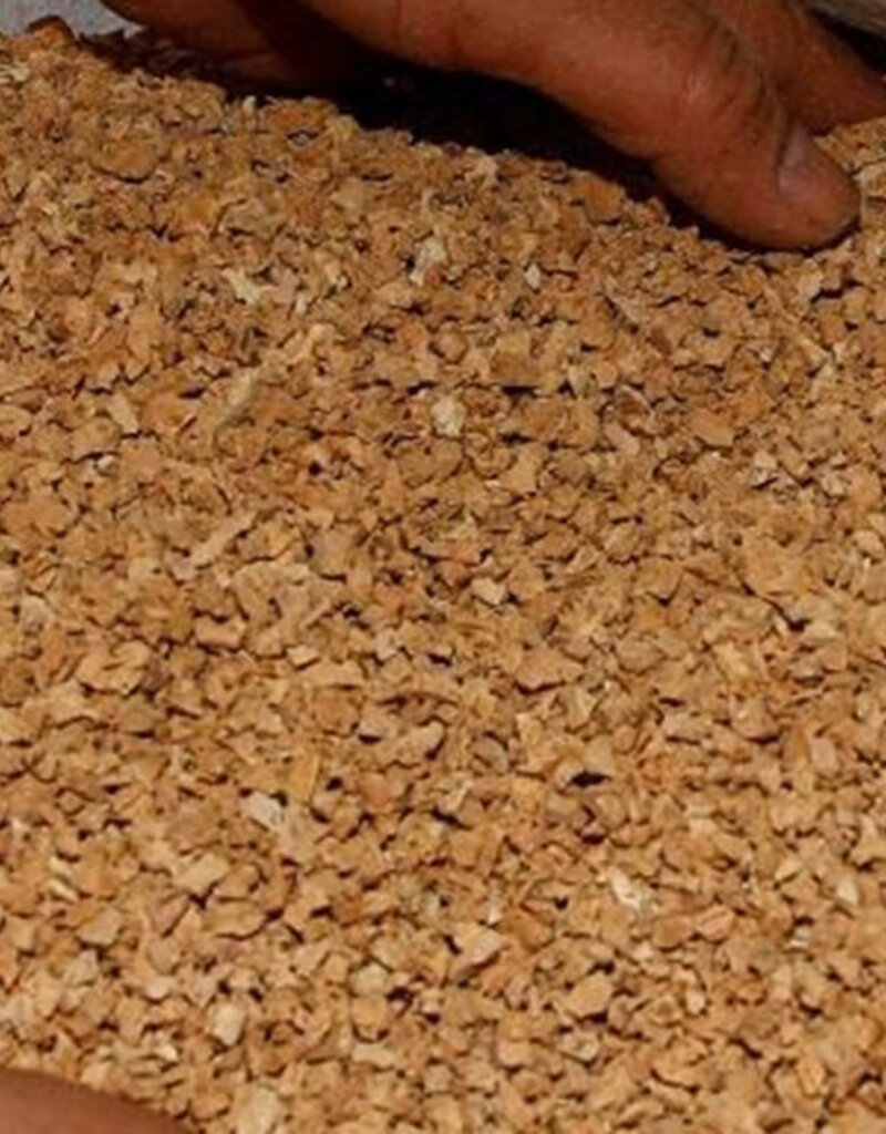 Kurkkorrels per zak 100L