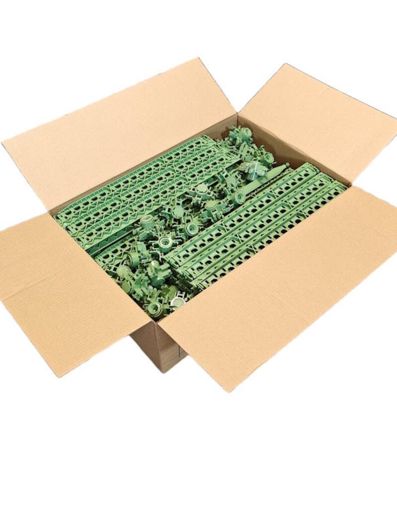 Dry floor grid ± 10 m²