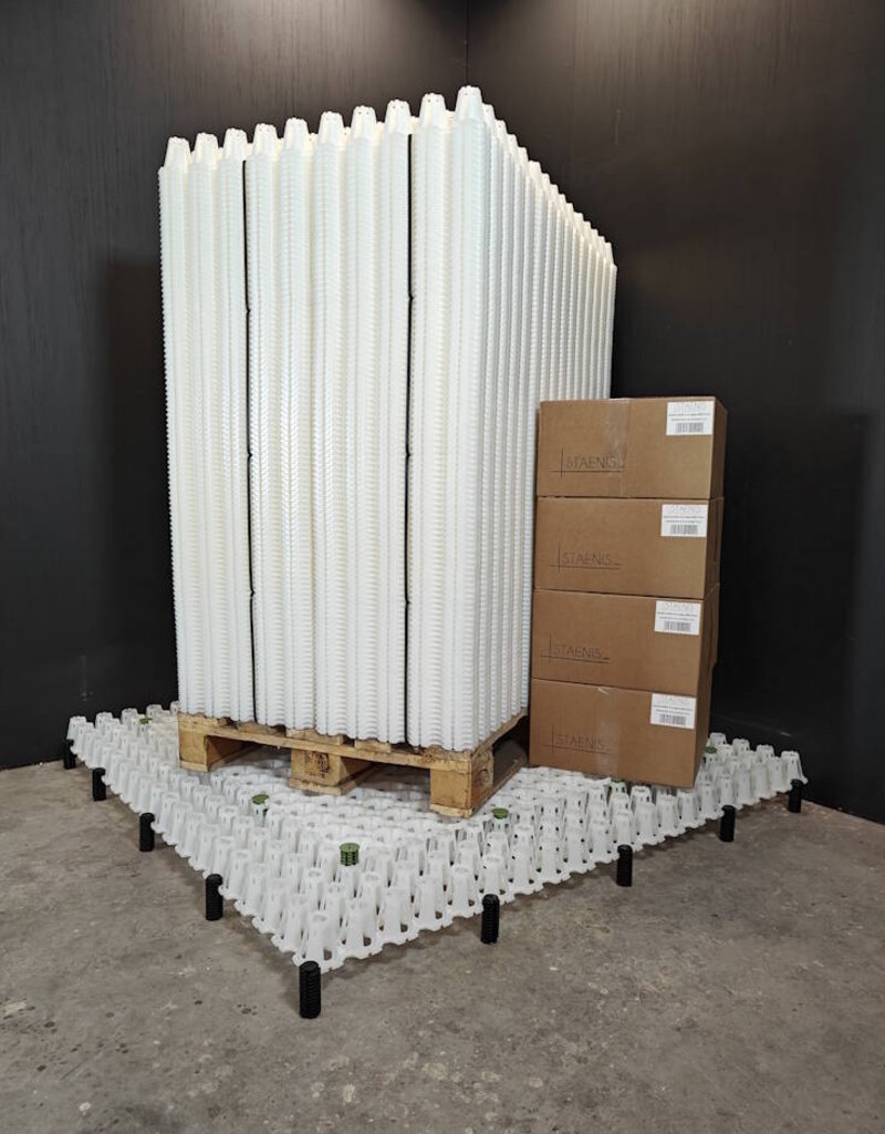 CircoFloor per pallet - 48 m² - with short screws (8,8-15,8cm)