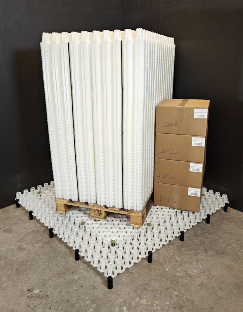 CircoFloor pro Palette - 48 m² - mit langen Schrauben (14,7-21,8cm)