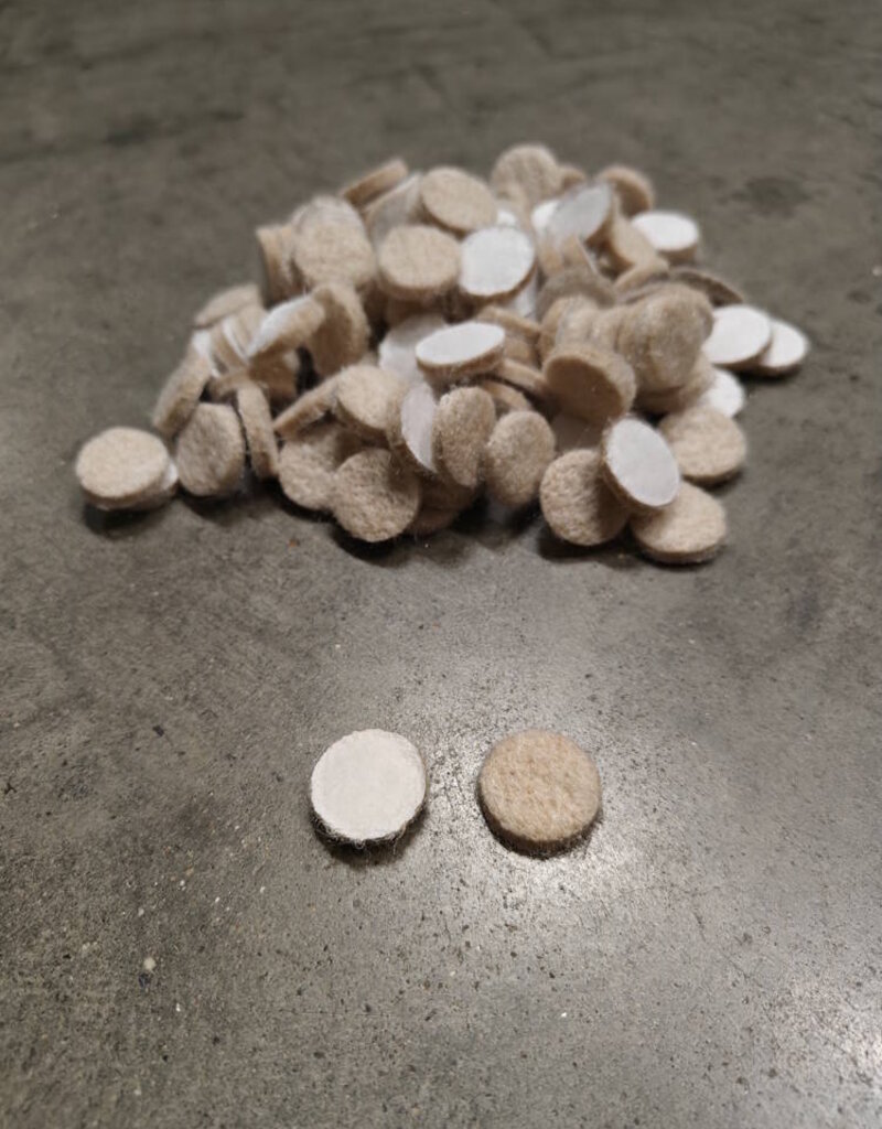 Zelfklevende akoestisch vilt - 100 st