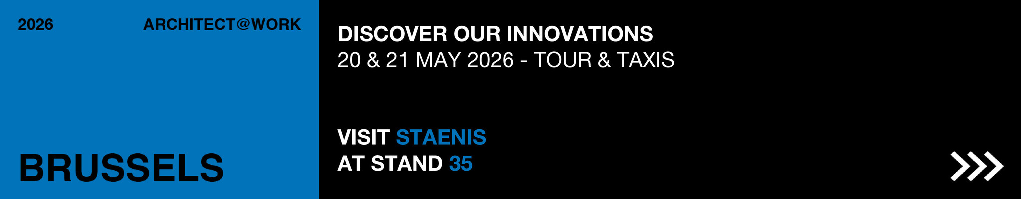 Architect at Work Brussels 2026