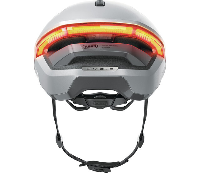 Hyp-E Gleam Silver Fietshelm