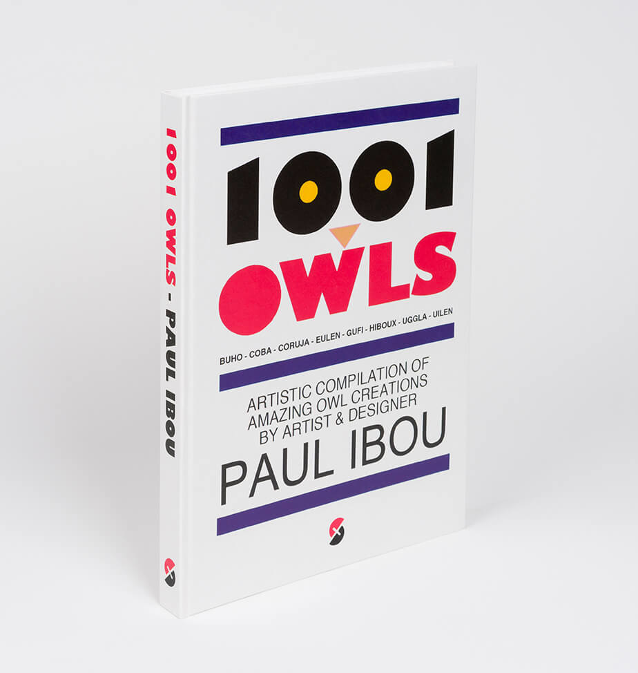 Paul Ibou - 1001 Owls - Stockmans Art Books