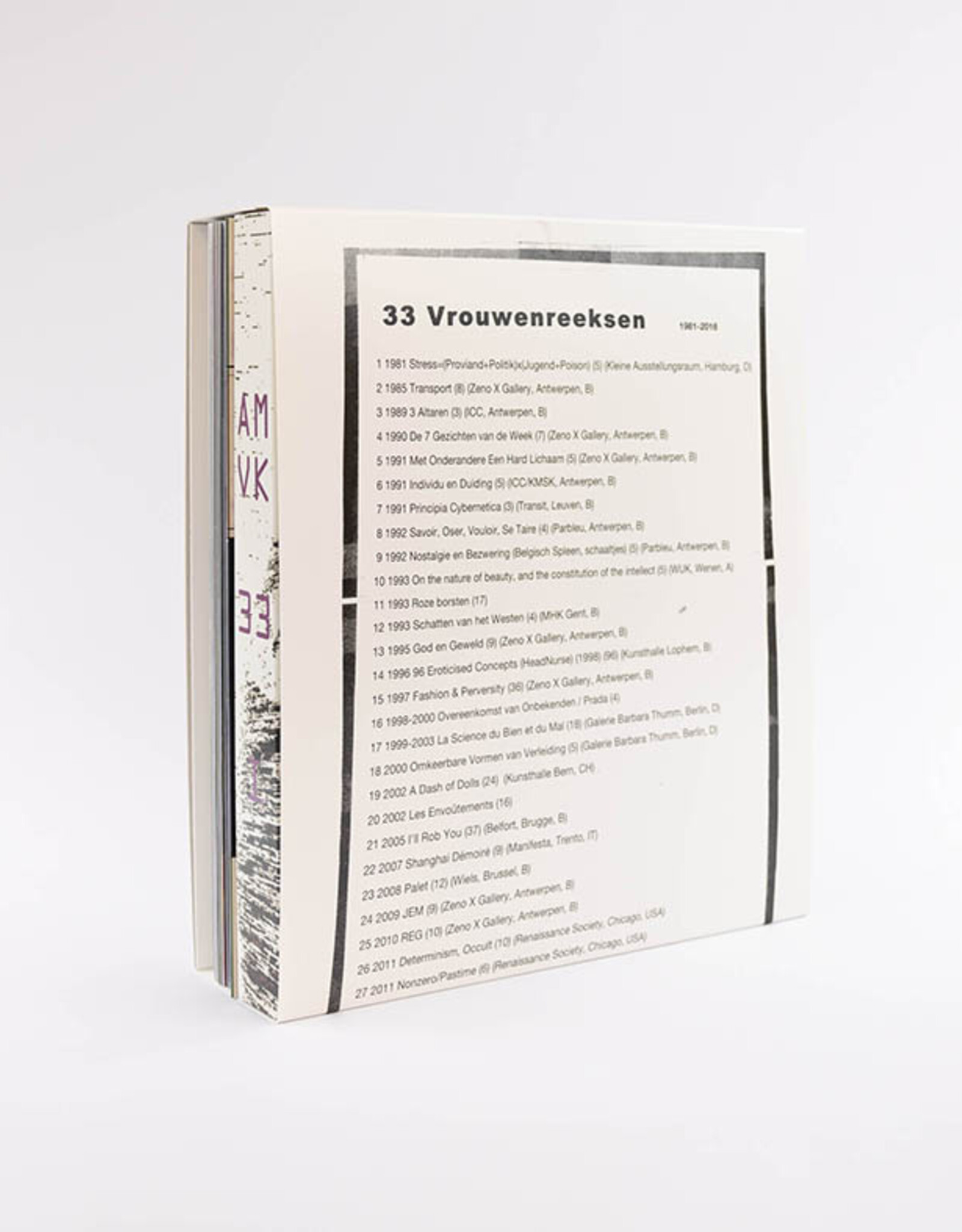 Anne-Mie Van Kerckhoven - 33 Vrouwenreeksen