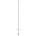 Elephant/Pulsara Plastic post 1,05m, white with 10 wire supports