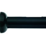 Elephant/Pulsara Ledhåndtag med trykfjeder med åben krog, sort