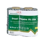 Elephant/Pulsara Duopack Polywire, vit - 2x250m