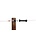Elephant/Pulsara Gate handle anchor Black (5)