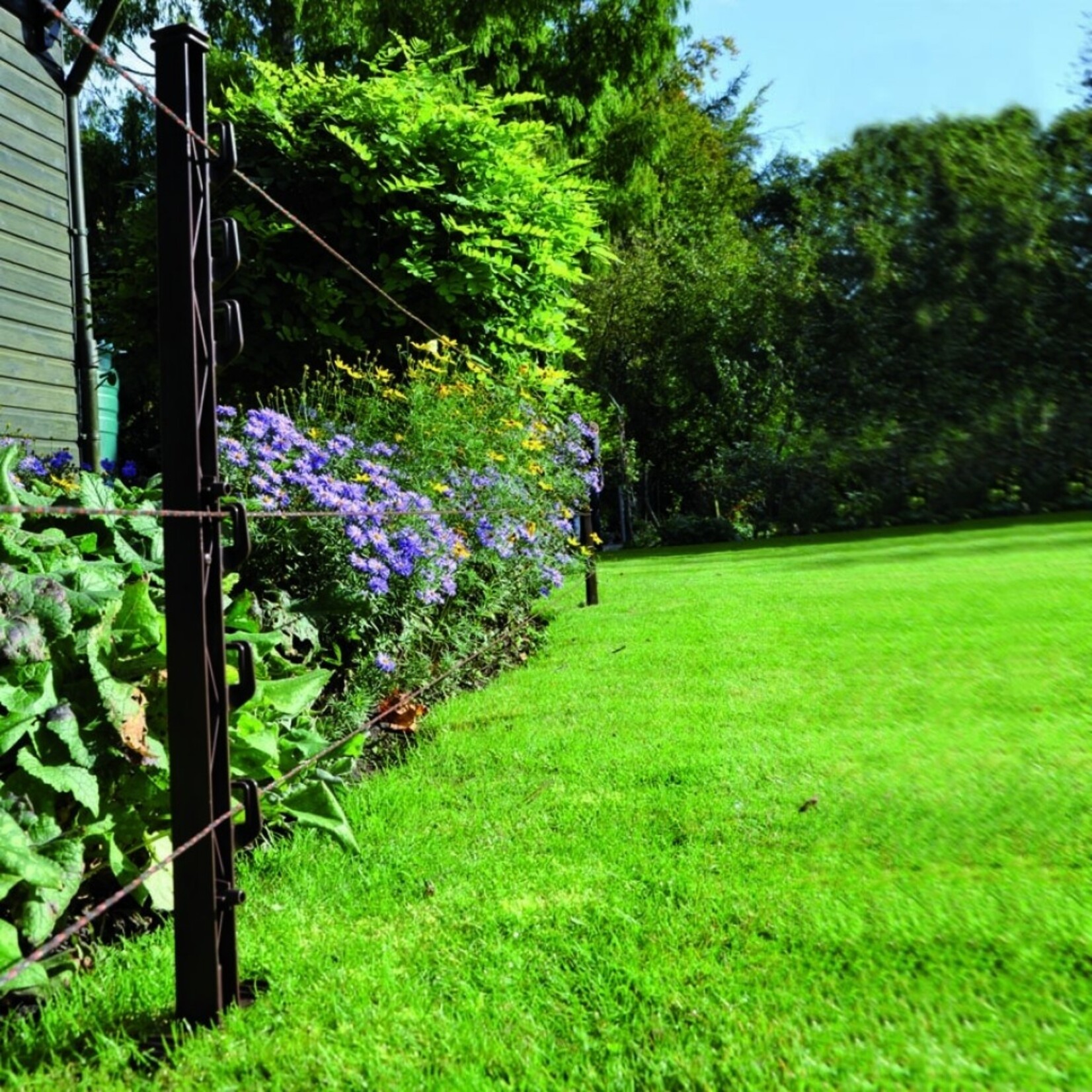 Gallagher 10x Gallagher får-/hobbypæl af plast - 75 cm terra