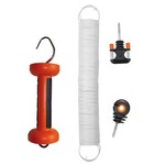 Gallagher Gallagher spændfjeder-græsningsport-sæt - 5 m (hvid)