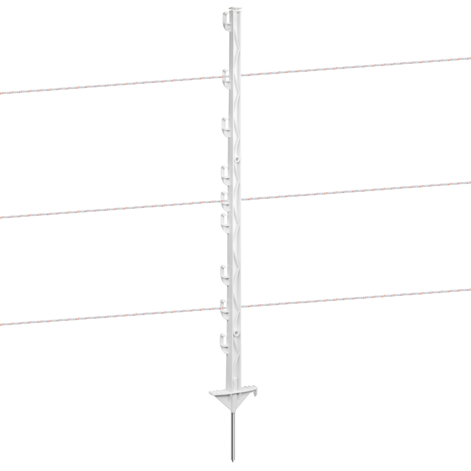 Gallagher 10x Gallagher Vario plasthegnspæl - 1,0 m weiÃŸ