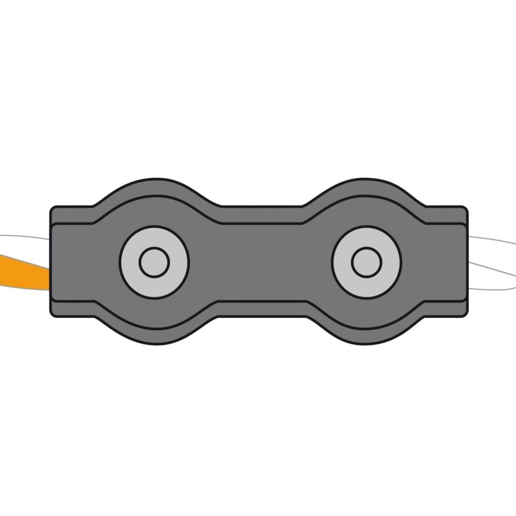 Gallagher 25x Gallagher rebforbindelse/hegnforbindelse 4-6 mm