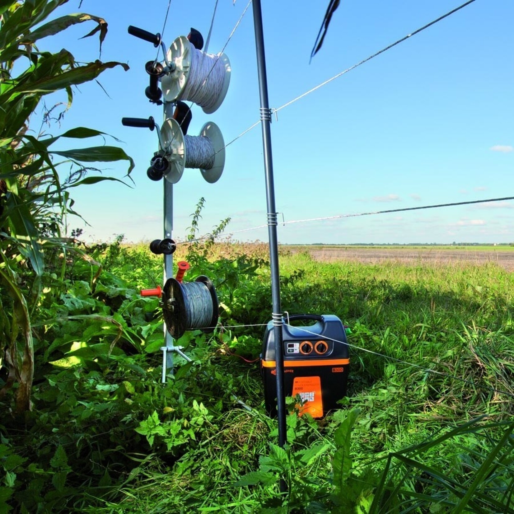 Gallagher 25x Gallagher rustfri stålklips - Ø 19 mm