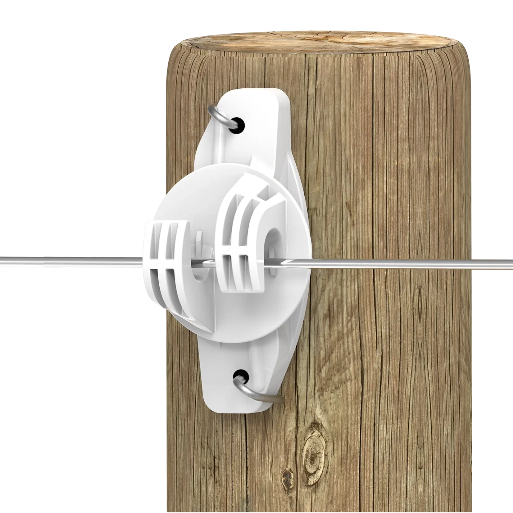 Gallagher 175x Gallagher W-Isolator Super til reb og EquiFence – hvid