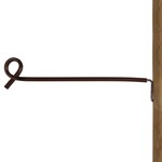 Gallagher 10x Gallagher Pigtail afstandisolator 40 cm terra