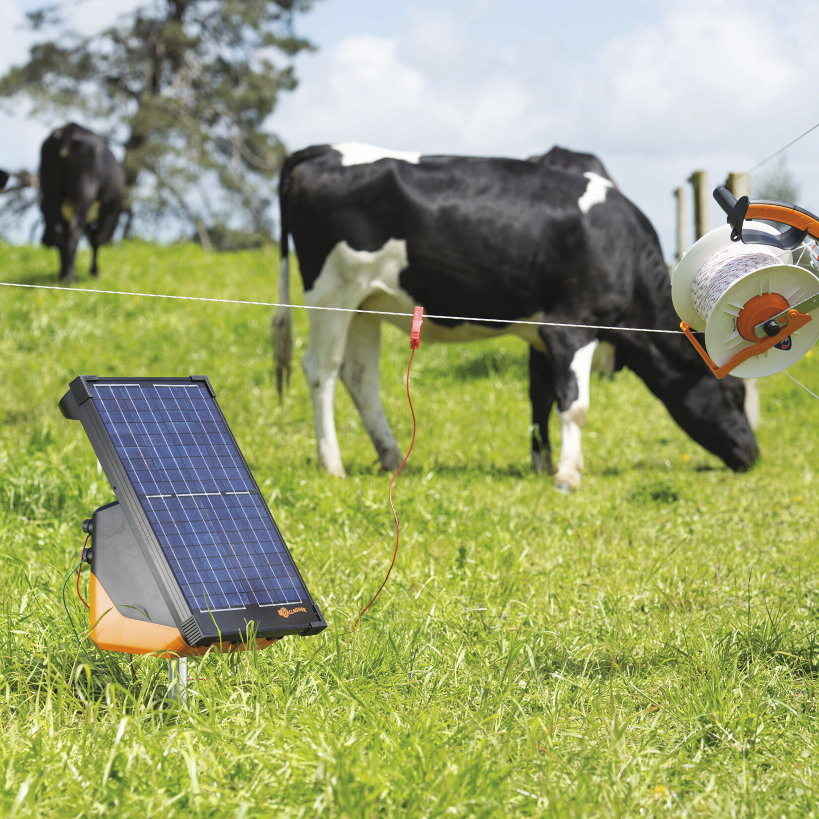 Gallagher Solar-hegnapparat S200 med akkumulatorer