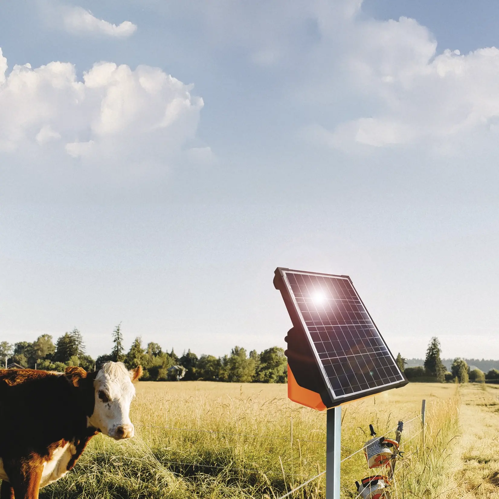 Gallagher Solar-hegnapparat S200 med akkumulatorer