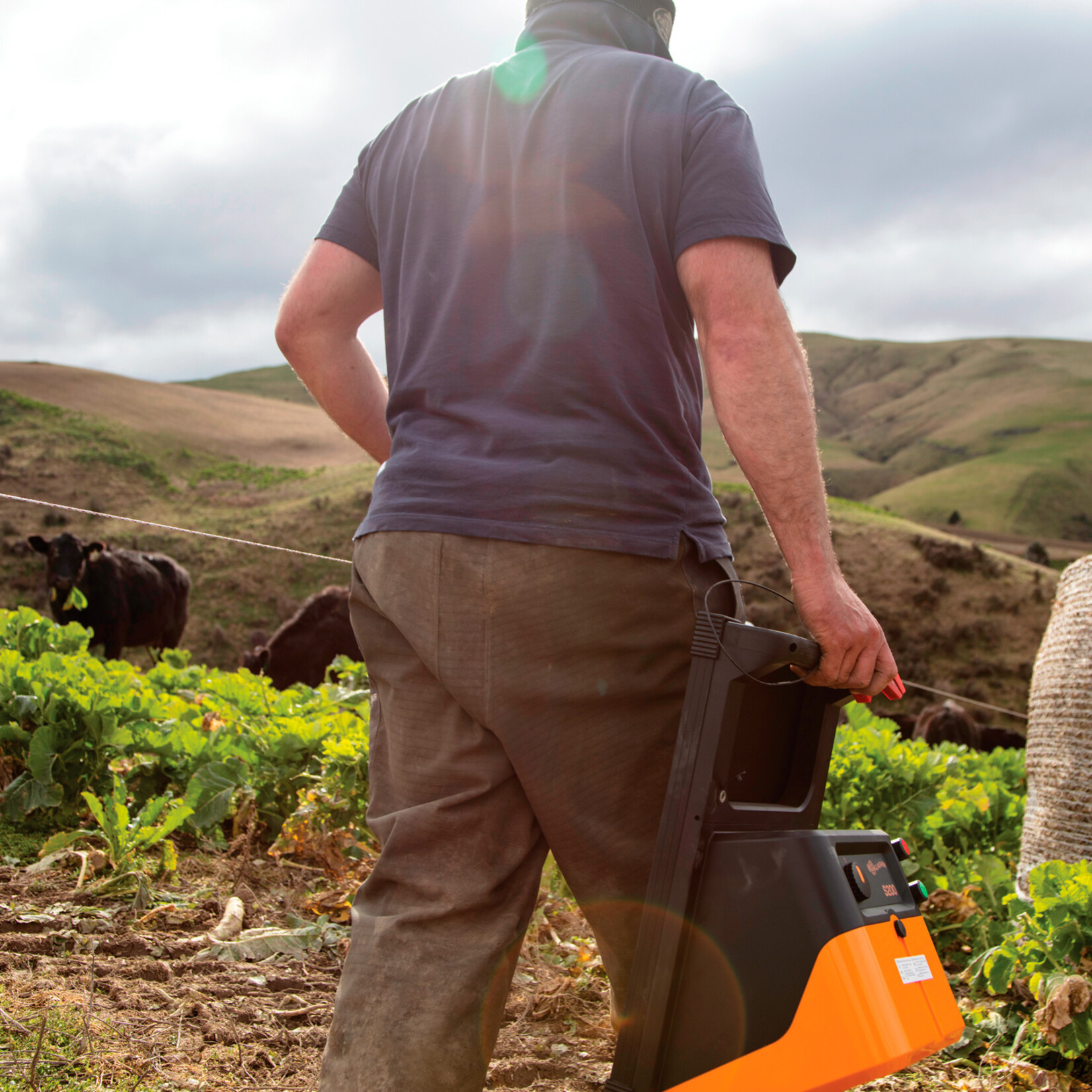 Gallagher Gallagher Solar-hegnapparat S200 med akkumulatorer