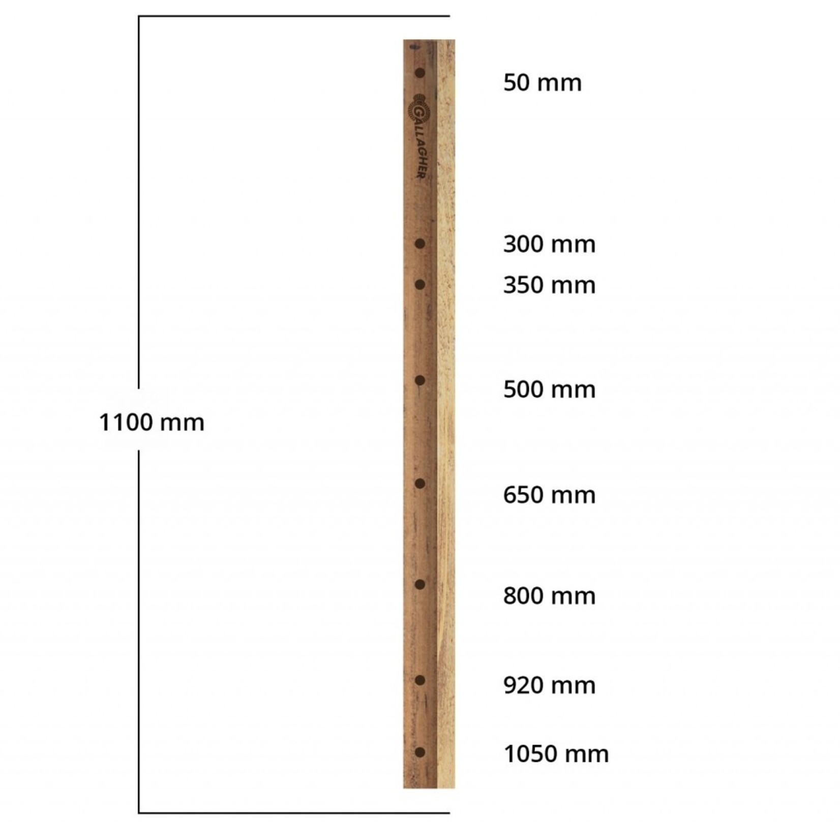 Gallagher Gallagher trælamel Insultimber - 1,10 m (1 stk.)