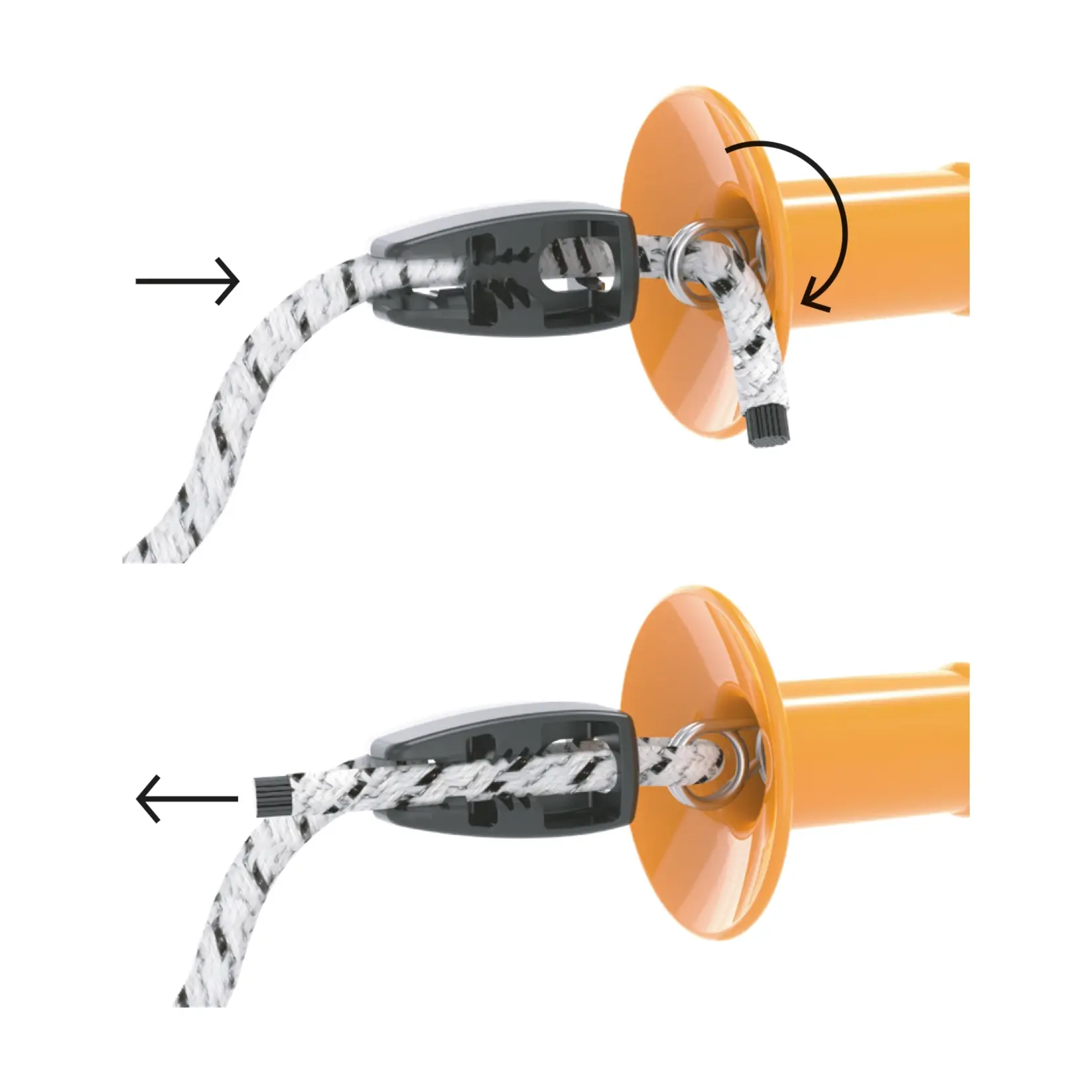 10x Gallagher rebklips til elastisk reb (Bungy Gripper)