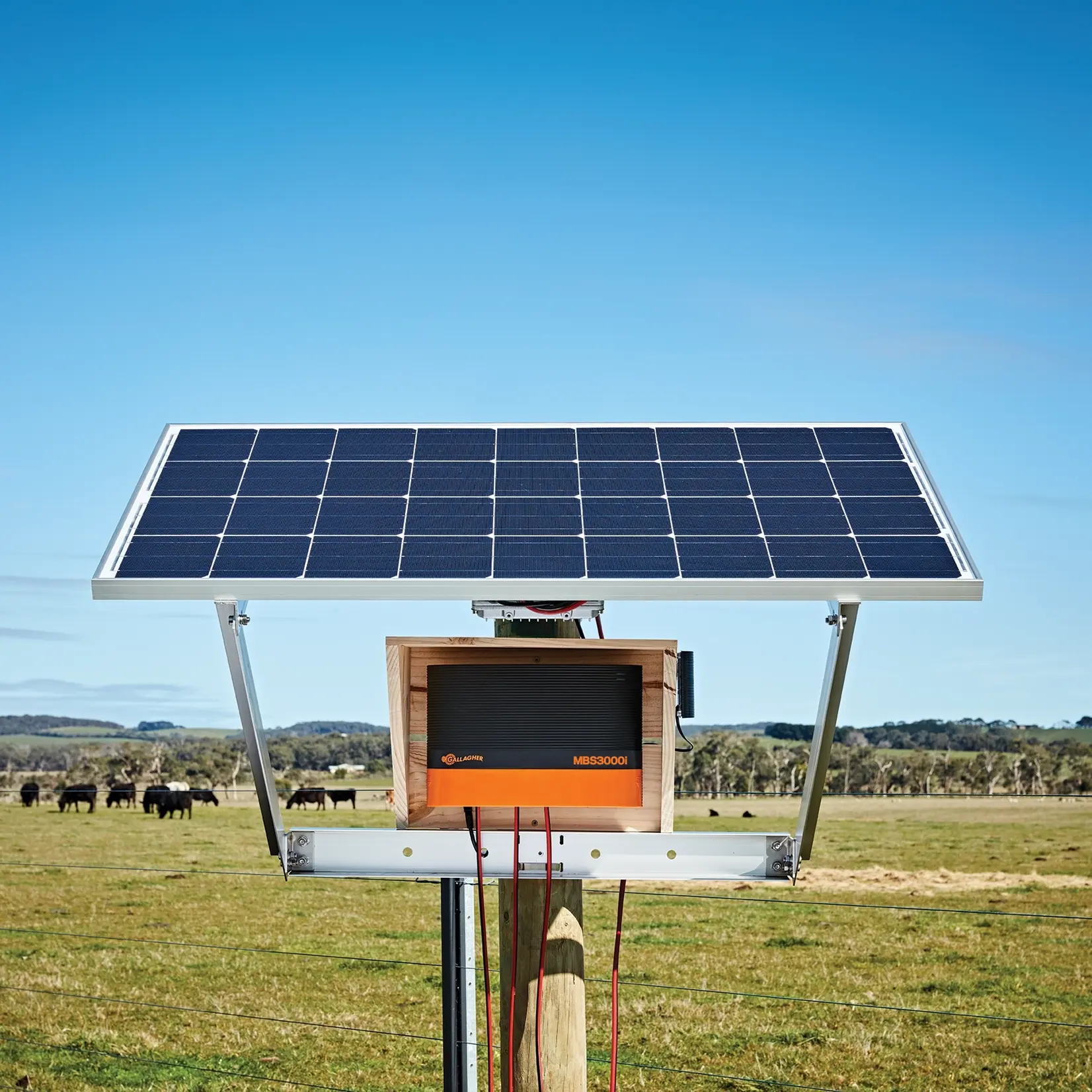 Gallagher Gallagher hegnapparat/dobbeltapparat MBS3000i Multi Power (12V/230V)