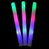 Huismerk LED FOAM STICKS - MULTI COLOR PARTY (FEEST) STAAF (12 Stuks)