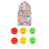 Henbrandt Uitdeelcadeautjes - Vrolijke Smiley JOJO'S in Traktatiebox (36 stuks)