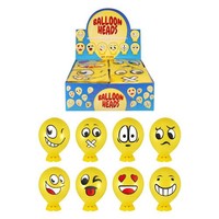 Henbrandt Uitdeelcadeautjes - Ballon Hoofden – Model: Smiley's in Display (240 stuks)