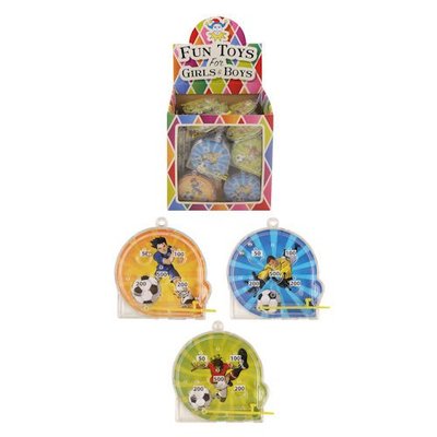 Henbrandt Uitdeelcadeautjes - Flipperspel Model: Voetballers in Traktatiebox (108 stuks)