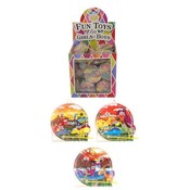 Henbrandt Uitdeelcadeautjes - Flipperspel Model: Dinosaurus in Traktatiebox (108 stuks)