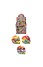 Henbrandt Uitdeelcadeautjes - Flipperspel Model: Dinosaurus in Traktatiebox (108 stuks)