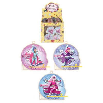 Henbrandt Uitdeelcadeautjes - Flipperspel Model: Super Girls in Traktatiebox (108 stuks)
