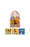Henbrandt Uitdeelcadeautjes - Puzzel: Voetballers, 13 x 12 Cm in Traktatiebox (108 stuks)