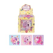 Henbrandt Uitdeelcadeautjes - Puzzel: Pony's / Paarden, 13 x 12 Cm in Traktatiebox (108 stuks)