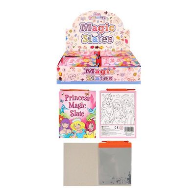 Henbrandt Uitdeelcadeautjes - Magische Tekenbord Boekjes - Model: Princes in Display (144 stuks)